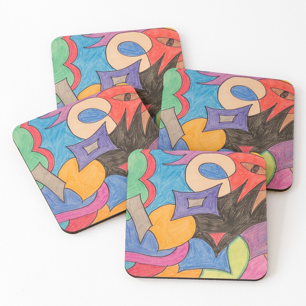 Item preview, Coasters (Set of 4) designed and sold by artsemocom3.