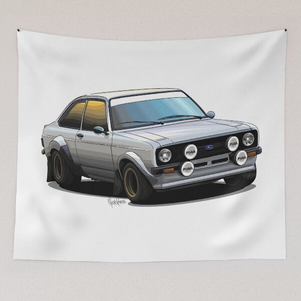 Item preview, Ford Escort Mk2 - Rally Front designed and sold by Racing Art Store.