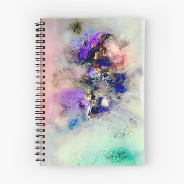 Item preview, Encaustic art, Mixed Media art, It's Storm Freya  designed and sold by MitchikoSko.