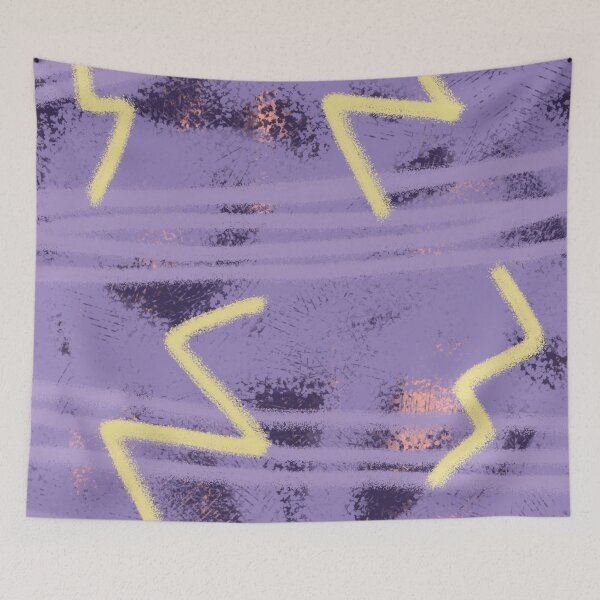 Item preview, Rad Purple Texture with Lightning designed and sold by gillyvale.