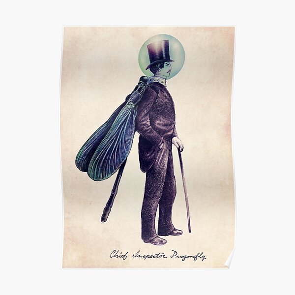 Inspector Dragonfly Poster