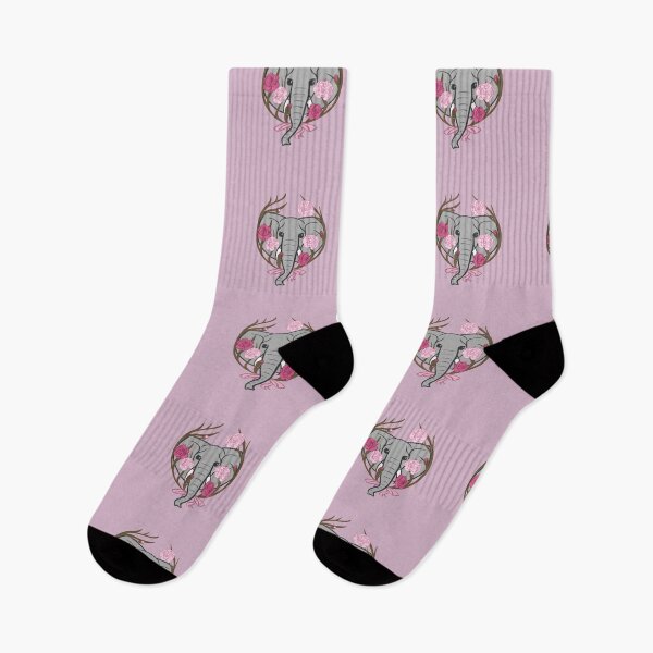 Item preview, KT Floral Elephant  designed and sold by howmanyroses.