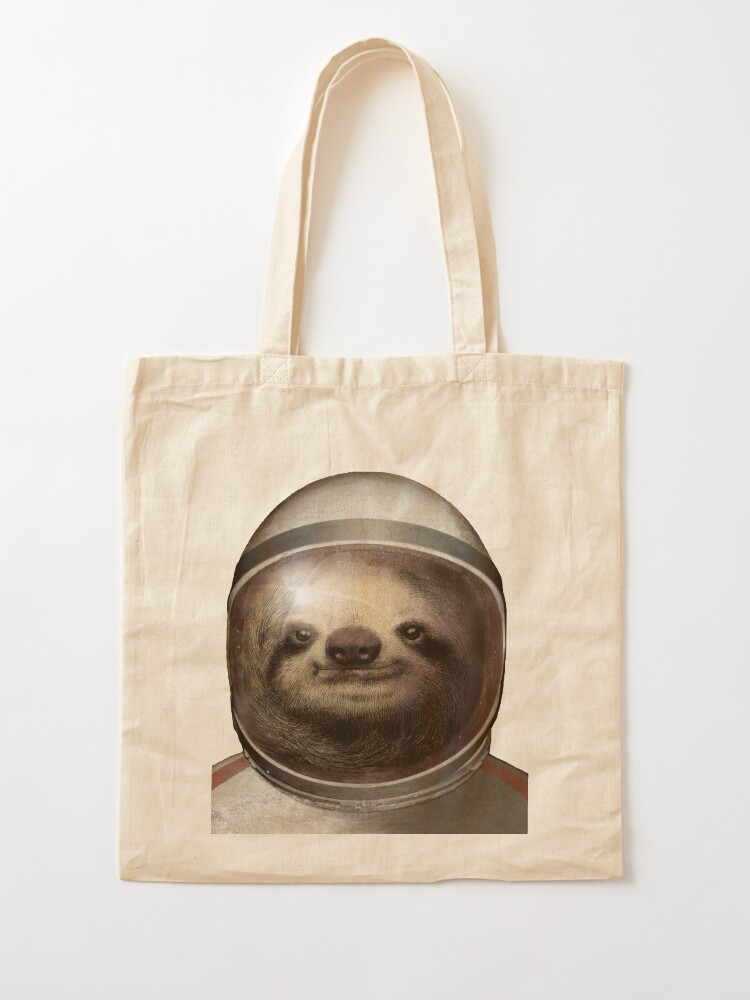 Alternate view of Space Sloth Tote Bag