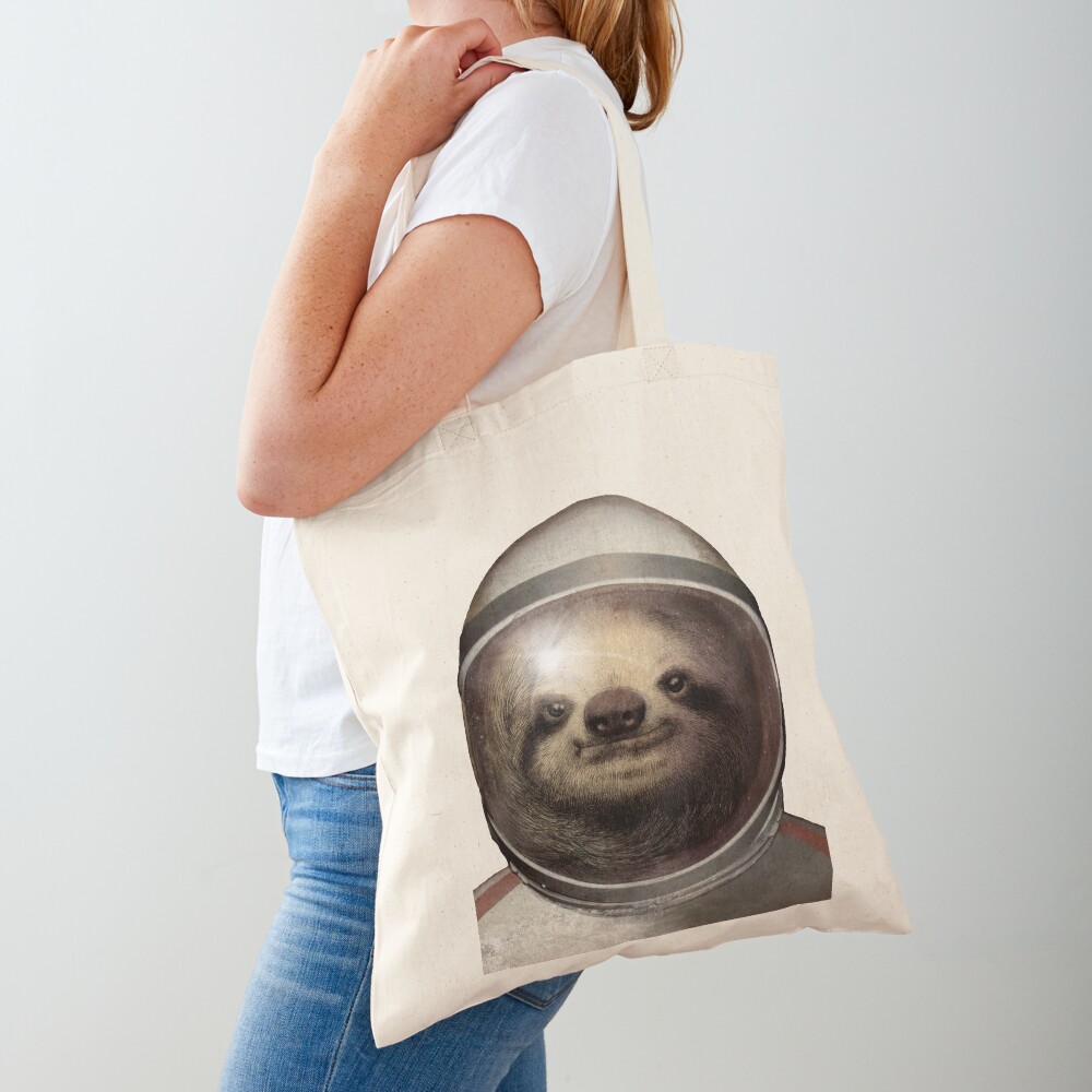 Space Sloth Tote Bag