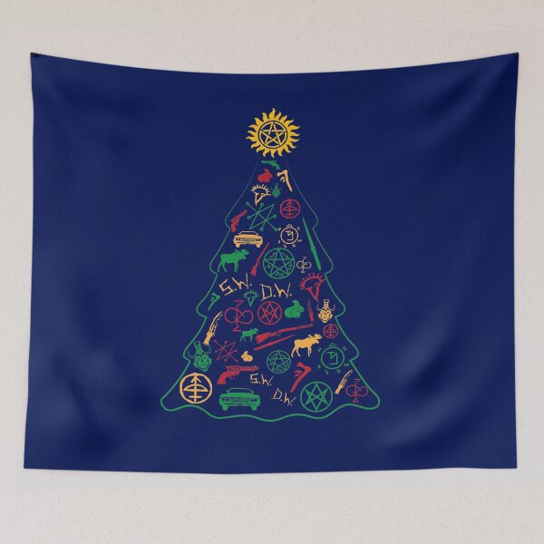 Item preview, A Supernatural Christmas Tree designed and sold by SolarSailor.