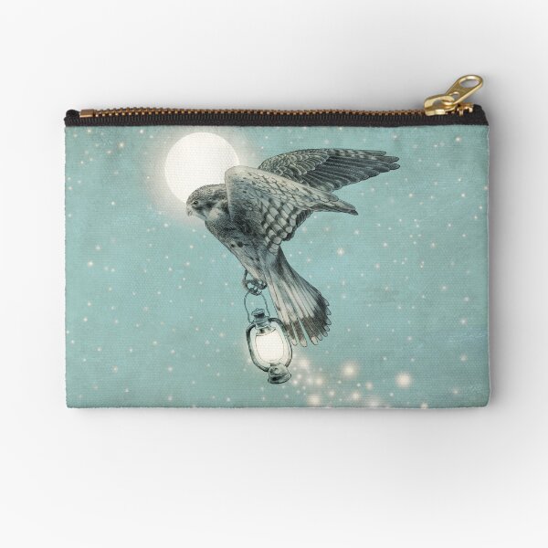 Nighthawk (portrait format) Zipper Pouch