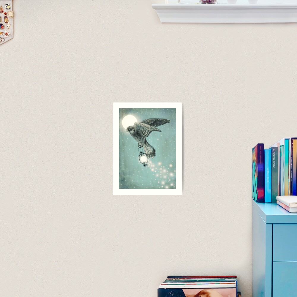 Nighthawk (portrait format) Art Print
