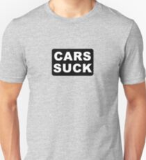 CARS SUCK Unisex T-Shirt