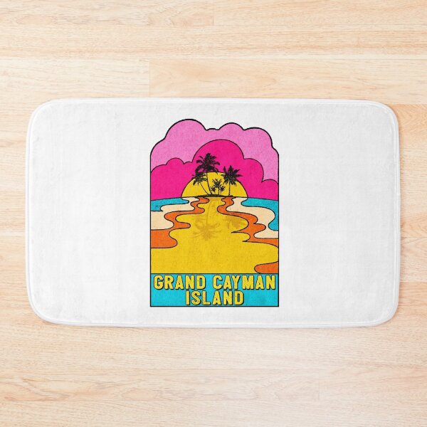 Item preview, Grand Cayman Island Groovy Sunset 70's Hippie Hippy Vintage designed and sold by DESTINATIONS DECAL DOS.