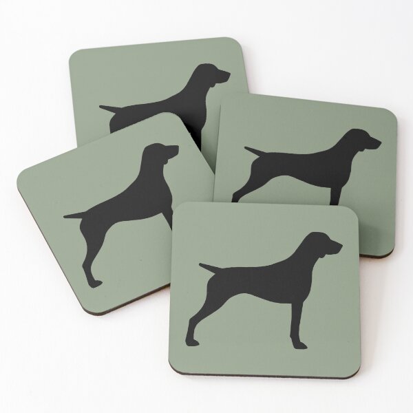 Item preview, German Shorthaired Pointer Silhouette(s) designed and sold by Jenn Inashvili.