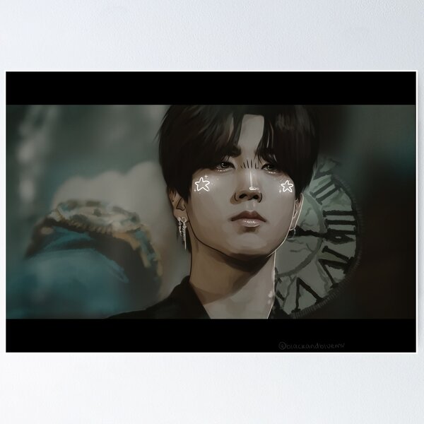 Item preview, Jisung Portrait designed and sold by blackandbluemv.