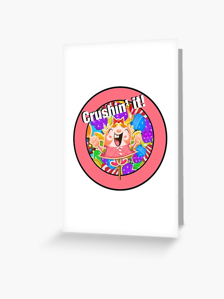 Candy Crush Rainbow Candy  Greeting Card for Sale by km83