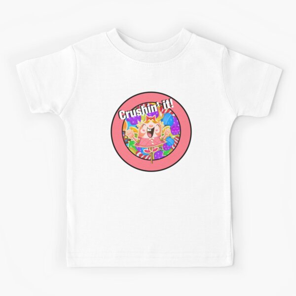 Candy Crush Logo Kids T-Shirt for Sale by km83