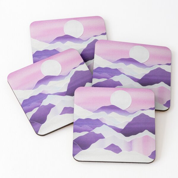 Item preview, Purple Mountain Range designed and sold by redmakesart.