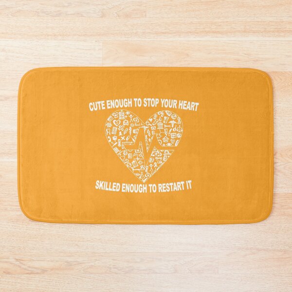 Item preview, Cute Enough To Stop Your Heart -  Skilled Enough To Restart It! designed and sold by flipper42.