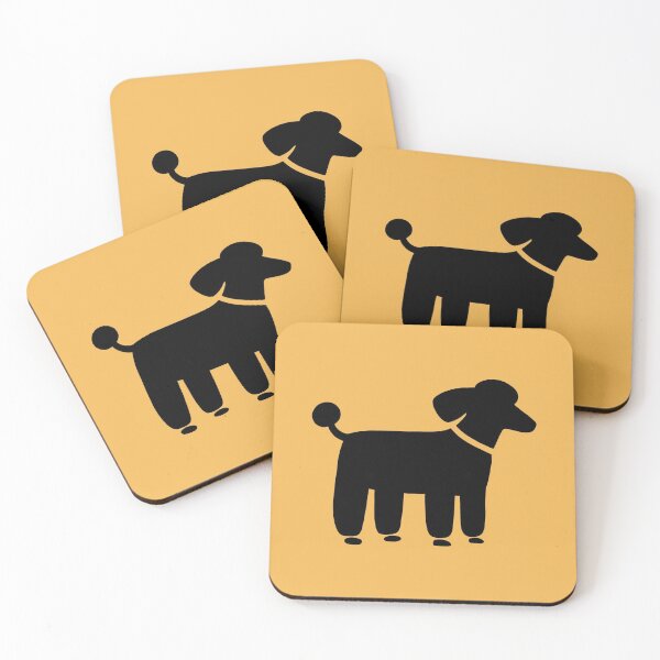 Item preview, Black Poodle(s) designed and sold by Jenn Inashvili.