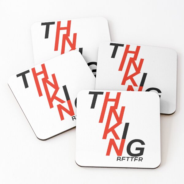 Item preview, diseño super cool de texto thinking better designed and sold by kamui7mx.
