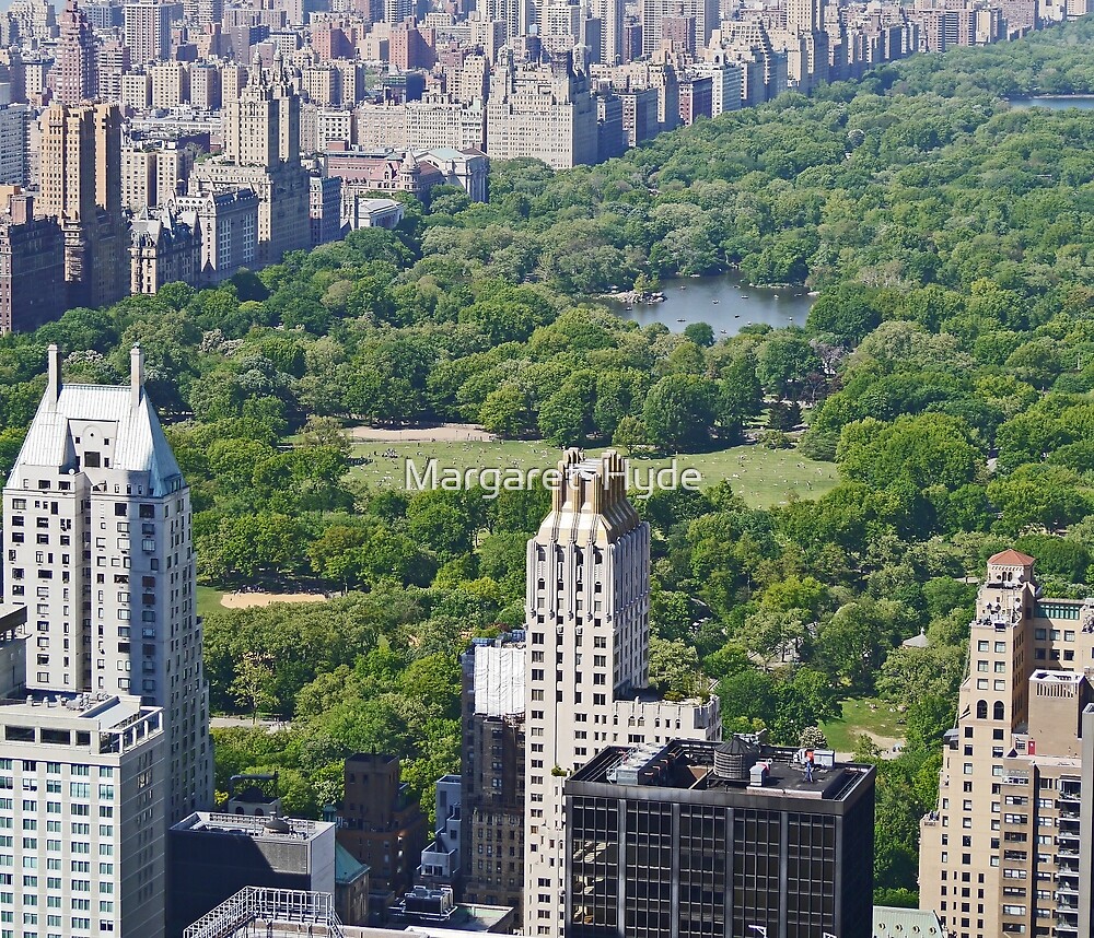 "Overlooking Central Park, New York" by Margaret Hyde Redbubble