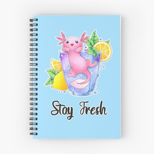 Item preview, Axolotl with Lemons designed and sold by YumePeachyPie.