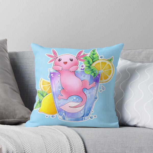 Item preview, Axolotl with Lemons designed and sold by YumePeachyPie.