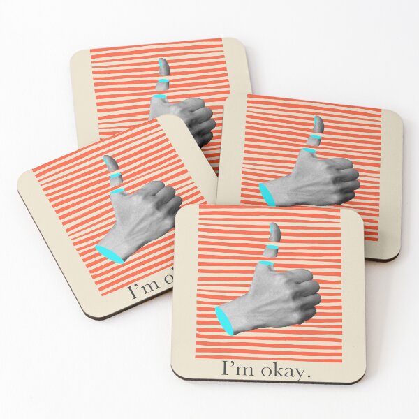 Item preview, I'm okay designed and sold by itsitasil.