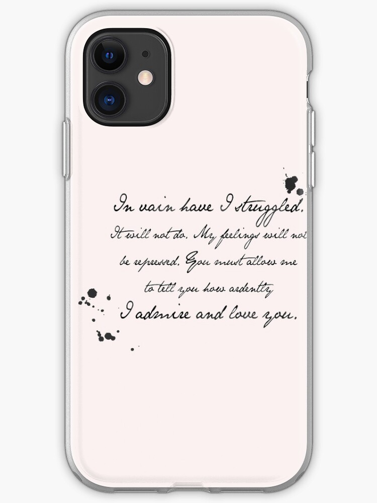 Elizabeth Bennet and Mr Darcy iphone 11 case Elizabeth Bennet and Mr Darcy iphone 11 case