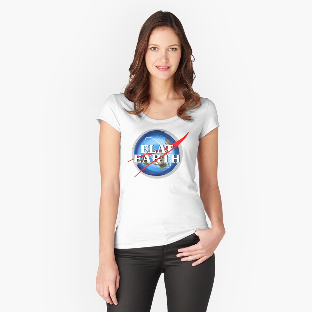 Item preview, Fitted Scoop T-Shirt designed and sold by ODDTV.