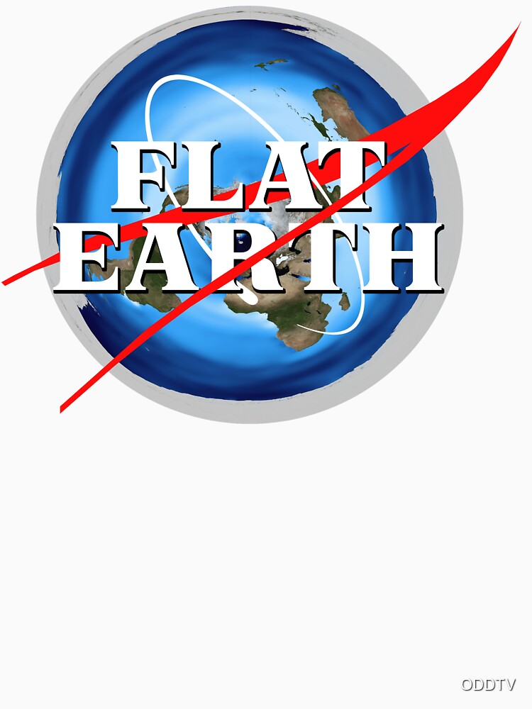 Flat Earth NASA Logo by ODDTV