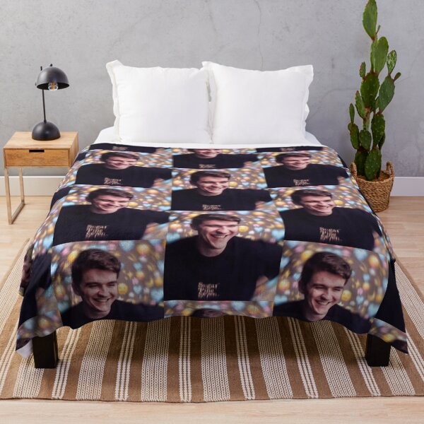 Happy Schlatt Throw Blanket