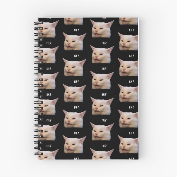 Item preview, Smudge the cat, table cat -funny memes designed and sold by MiSou Shop.