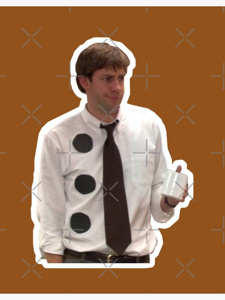 Three Hole Punch Jim - The Office Greeting Card for Sale by