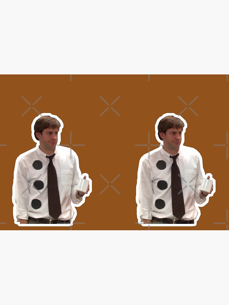 Three Hole Punch Jim - The Office Sticker for Sale by JumpingHelen