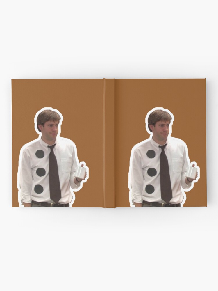 Three Hole Punch Jim - The Office Hardcover Journal for Sale by  JumpingHelen