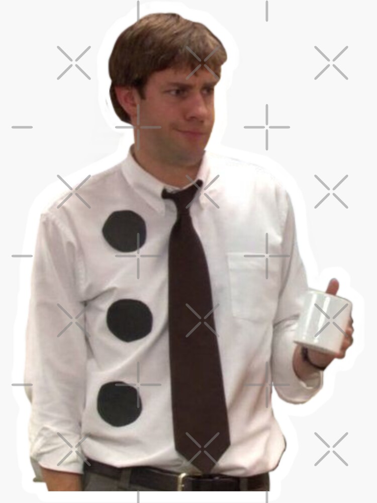 Three Hole Punch Jim - The Office | Sticker