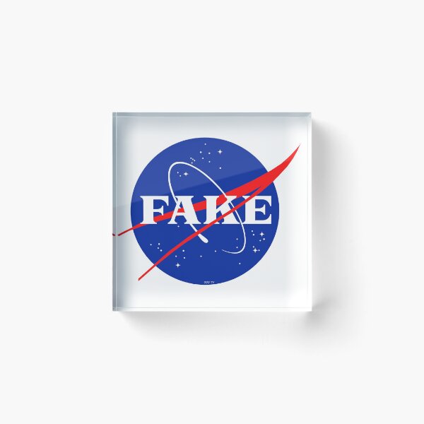 Item preview, NASA Fake Logo designed and sold by ODDTV.