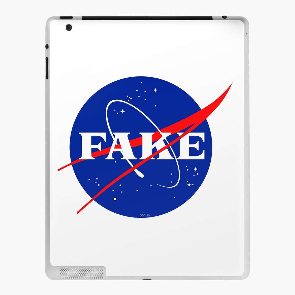 FAKE (red box logo)' Sticker | Spreadshirt