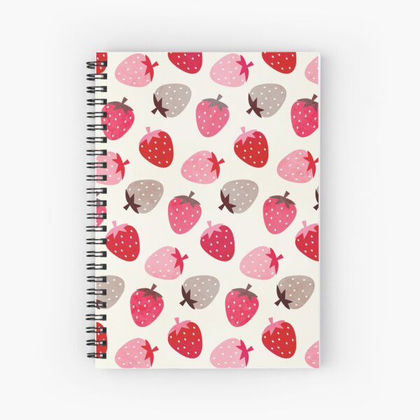 Strawberry Fields Spiral Notebook