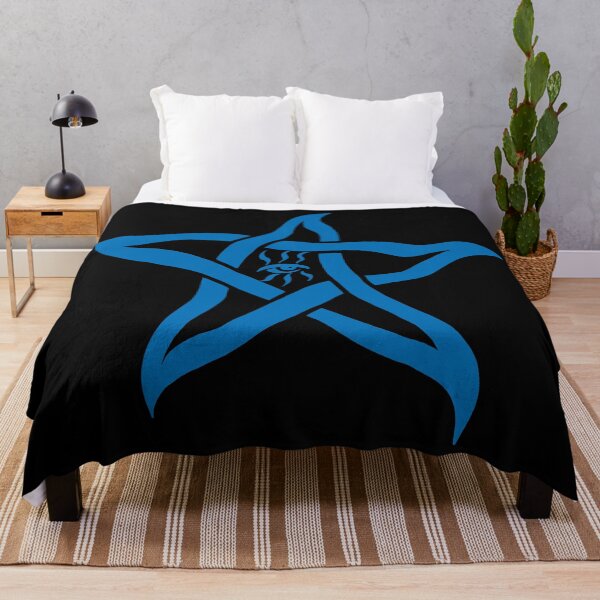 Item preview, Elder Sign - Cthulhu Mythos - Blue designed and sold by MOREDANKMEMES.