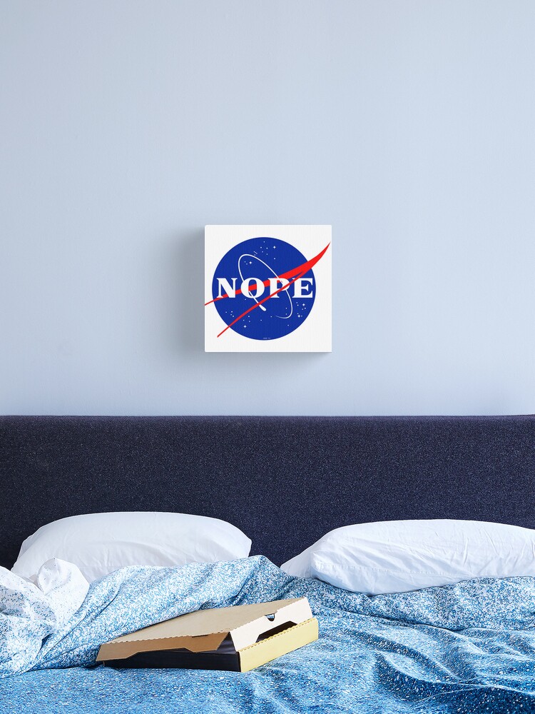 Pegatina for Sale con la obra «Logotipo de broma de la NASA» de ODDTV