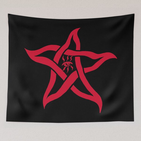Item preview, Elder Sign - Cthulhu Mythos - Red designed and sold by MOREDANKMEMES.