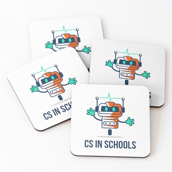 Item preview, CS in Schools Robot (Colour) designed and sold by kroid.