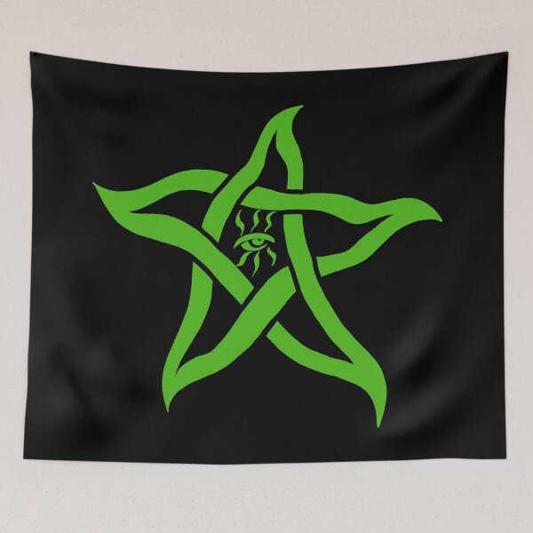 Item preview, Elder Sign - Cthulhu Mythos - Green designed and sold by MOREDANKMEMES.