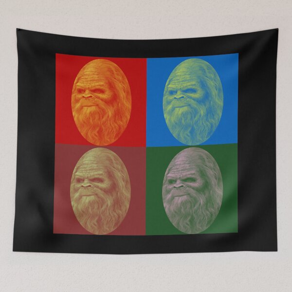 Item preview, Pop Art Sasquatch designed and sold by DnTheory.
