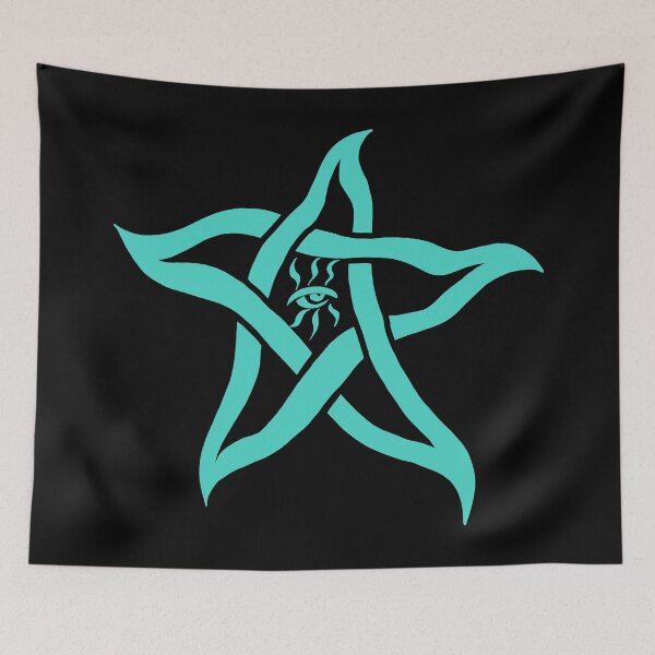 Item preview, Elder Sign - Cthulhu Mythos - Teal designed and sold by MOREDANKMEMES.