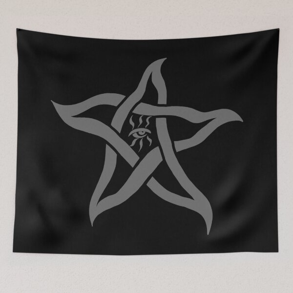 Item preview, Elder Sign - Cthulhu Mythos - Grey / Gray designed and sold by MOREDANKMEMES.