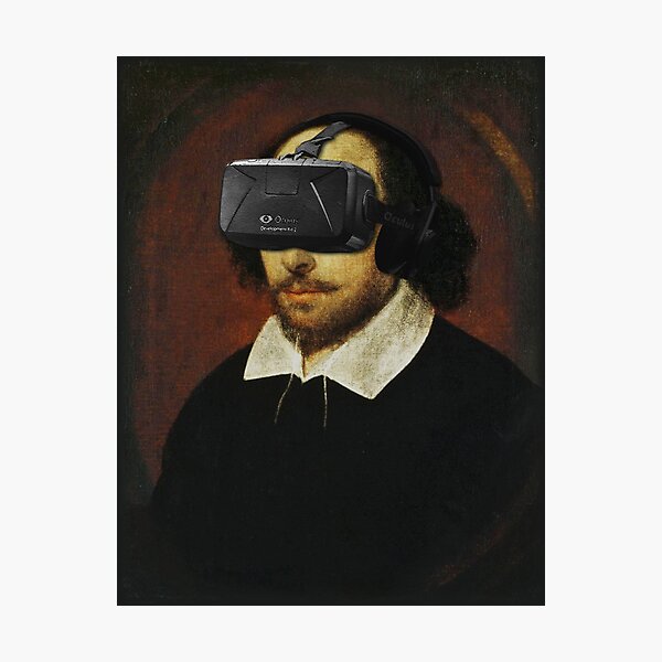 Shakespeare VR Photographic Print
