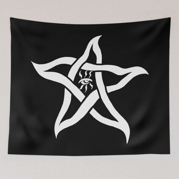 Item preview, Elder Sign - Cthulhu Mythos - White designed and sold by MOREDANKMEMES.