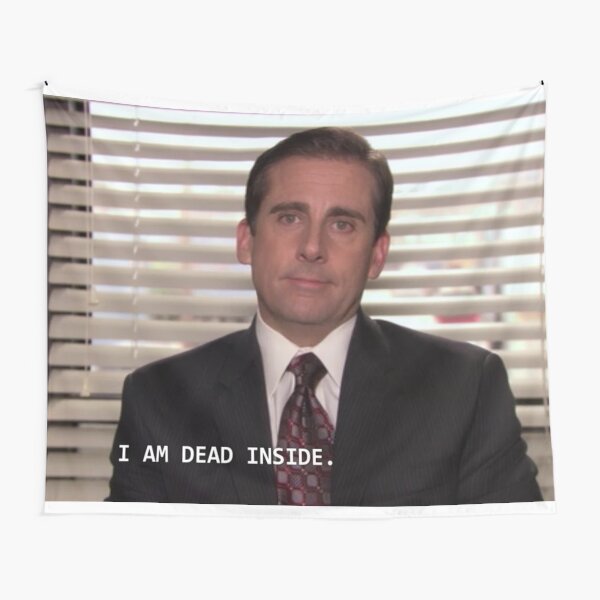 I AM DEAD INSIDE Tapestry