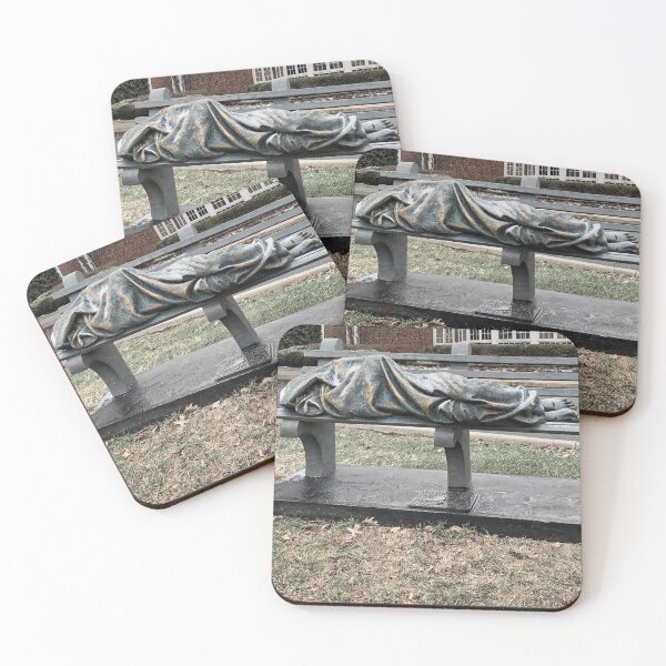 Item preview, Homeless Jesus on a cold day. designed and sold by ROBERT NIEDERRITER.