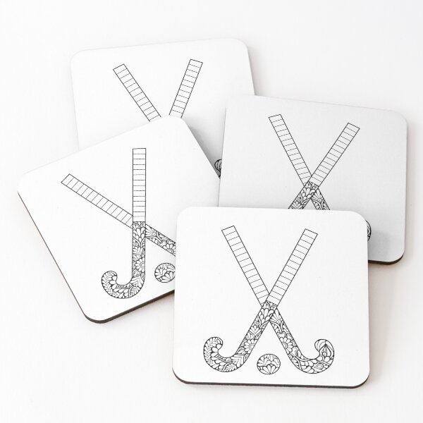 Item preview, Field Hockey Sticks Mandala designed and sold by madisons18.